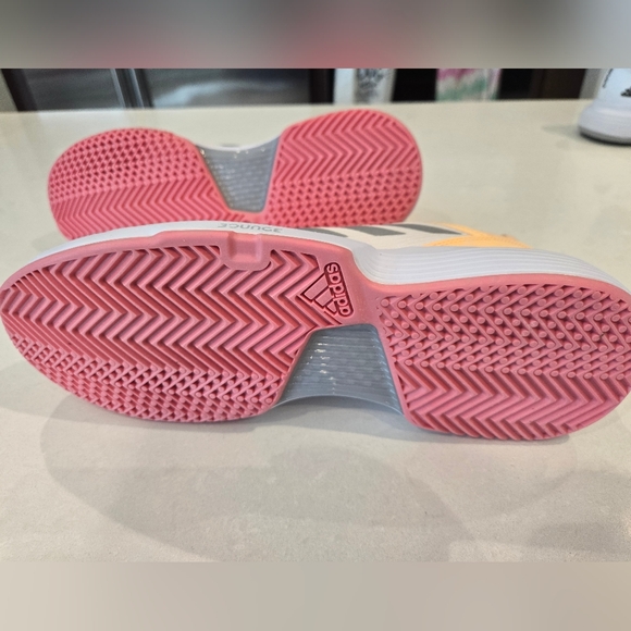 Adidas Courtjam Bounce Tennis Sneakers - Picture 8 of 8